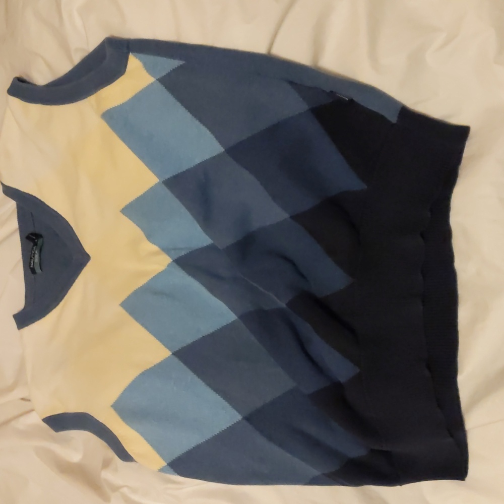 Unisex Argyle Sweater Vest
